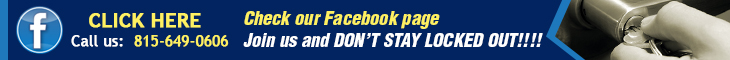 Join us on Facebook - Locksmith Lockport